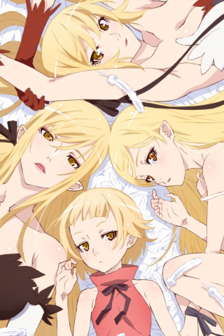 аниме, девушки, блондинки