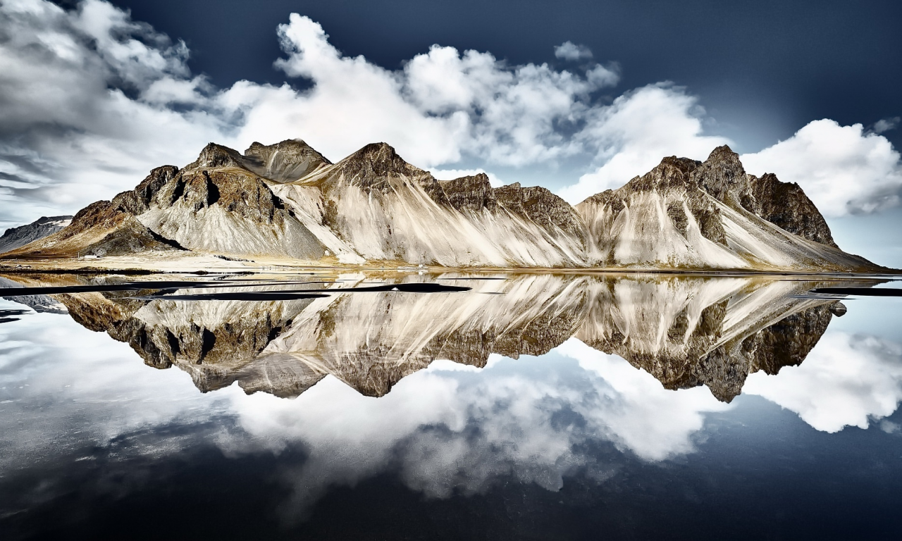 iceland, reflection