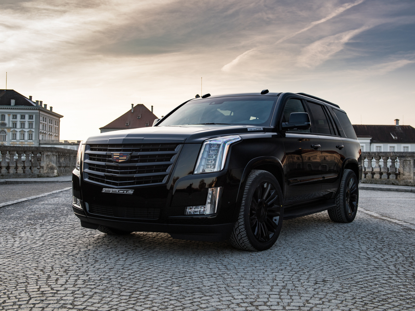 cadillac, escalade, black