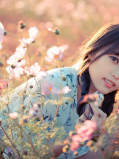 asian, beauty, outdoor, flowers nature
