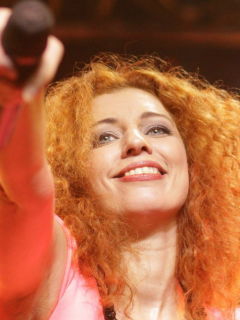 юлия коган, певица, девушка, макияж, рыжие волосы, рыжая девушка, крупно