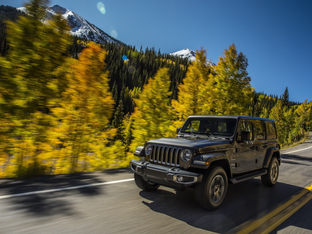 jeep, суперкар, осень