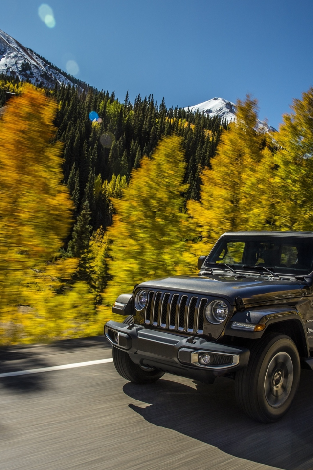 jeep, суперкар, осень