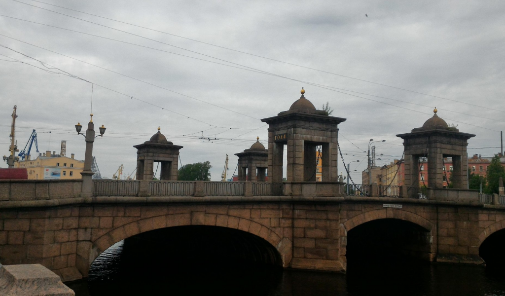 петербург, старо калинкин мосто