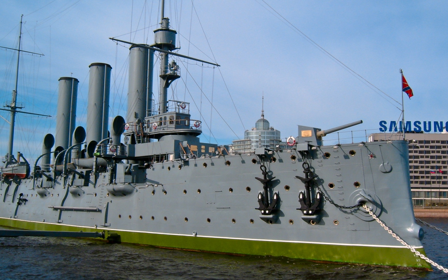 петербург, нева, крейсер аврора