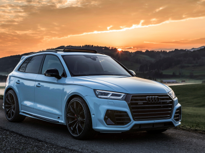 audi, sq5, abt, widebody, white