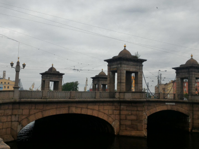 петербург, старо калинкин мосто