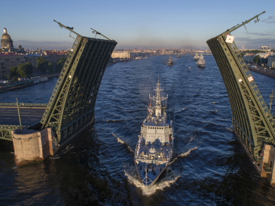 петербург, нева, мост, корабль