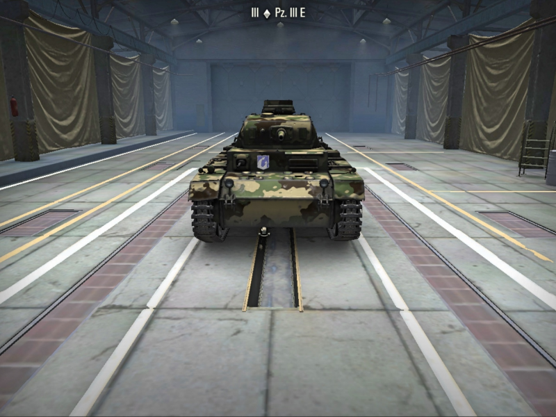 world of tanks, pz 3 e, ангар, германия, танк