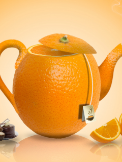 чай, цитрус, апельсин