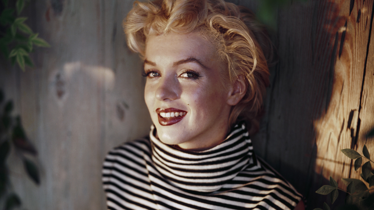 marilyn monroe, мерлин монро, девушка, блондинка, макияж, актриса, певица, длинные реснички, открытый рот, рабочий рот