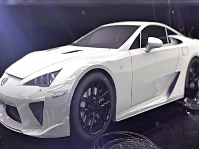 most wanted 2012, lexus lfa, гонка, белый