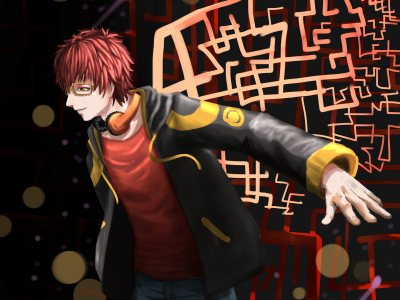 mystic messenger, парень, 707