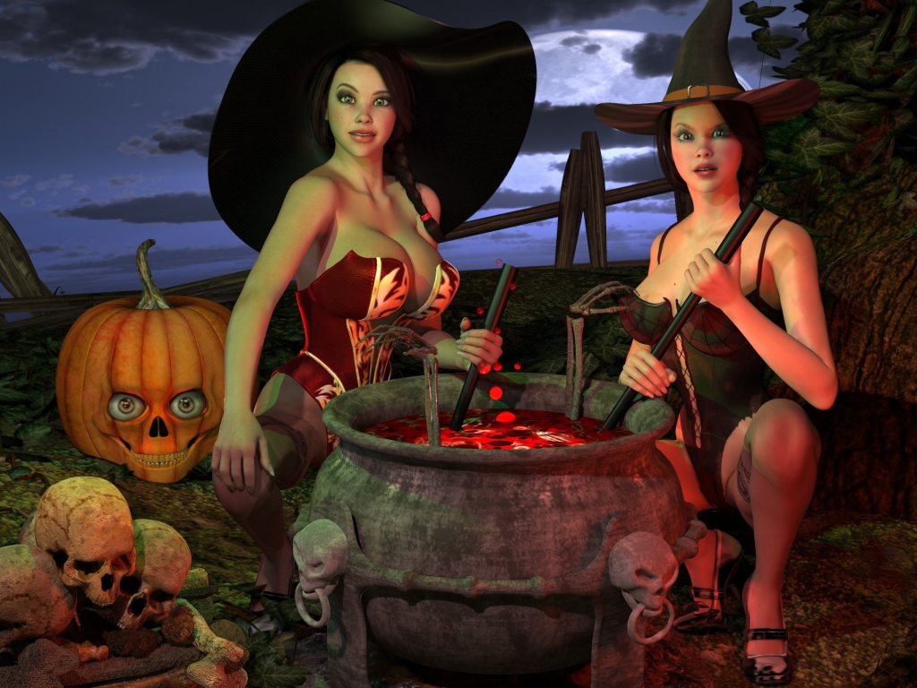 хеллоуин, ведьмы