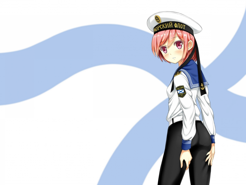 девушка, морячка