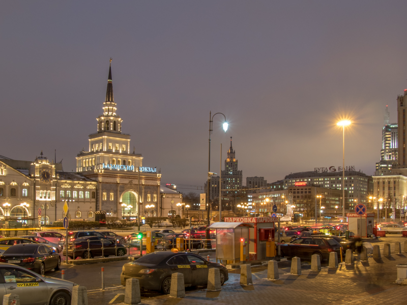 казанский, вокзал, москва, россия, город