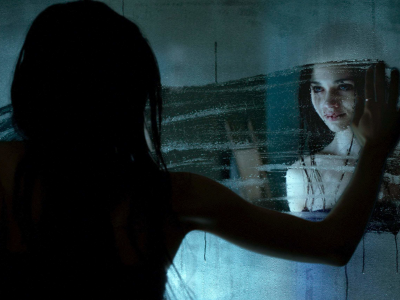 тёмное зеркало, фильм, девушка, ужасы
