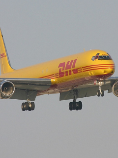 самолёт, боинг dhl