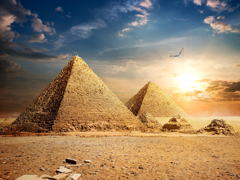 пирамиды, древность