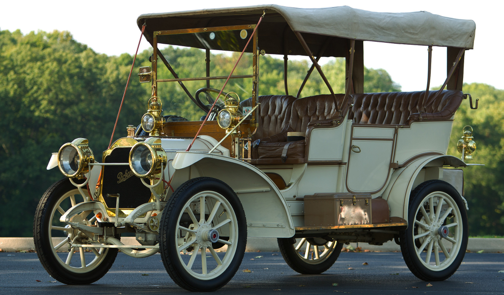 авто, ретро, 1909