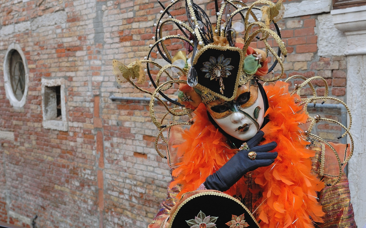 карнавальный костюм, маска, зонт