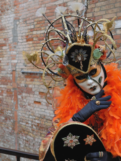 карнавальный костюм, маска, зонт