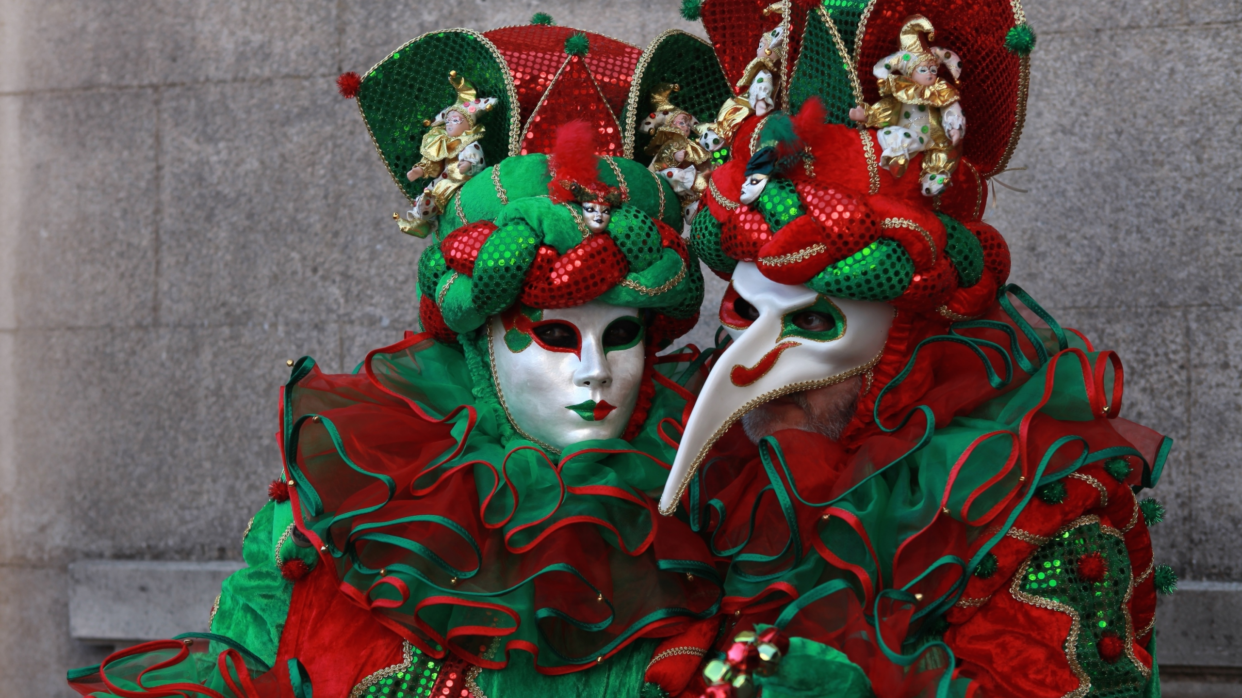 карнавал, маски