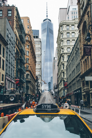 америка, usa, new york, нью йорк, улица, такси