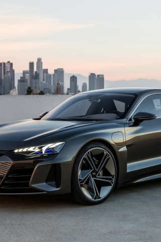 машина, новинка, audi etron gt