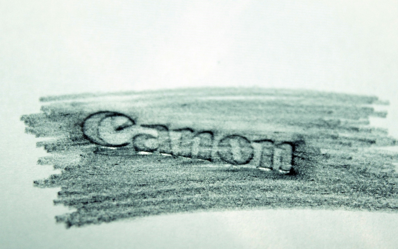 бумага, логотип canon