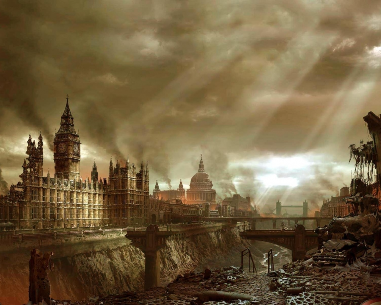 лондон, апокалипсис
