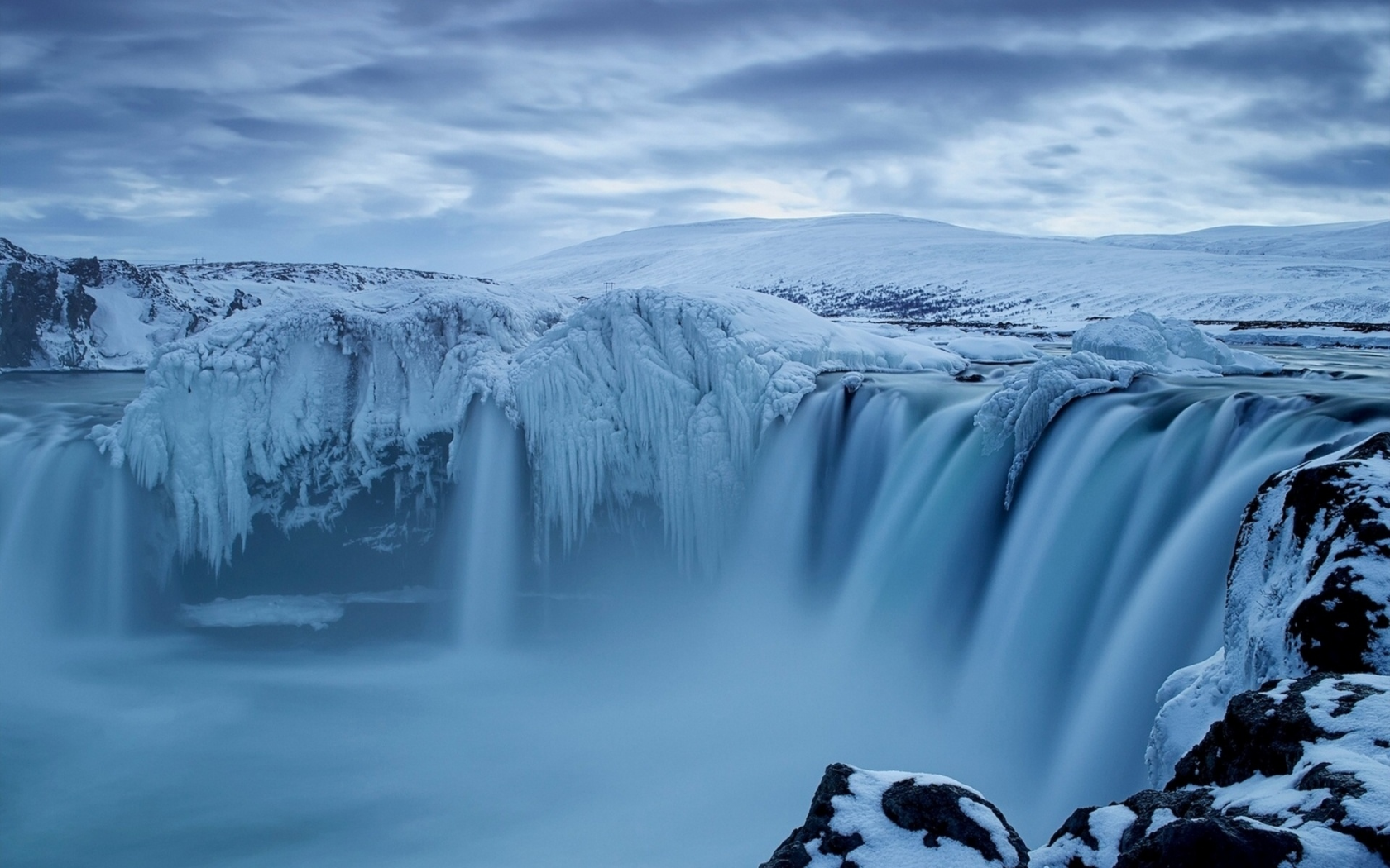 водопад, исландия