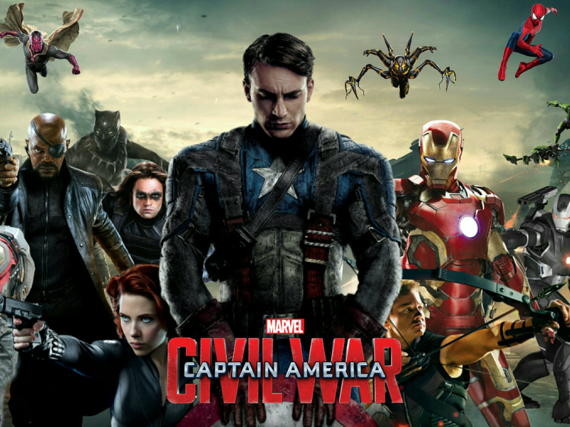 captain america civil war, первый мститель противостояние