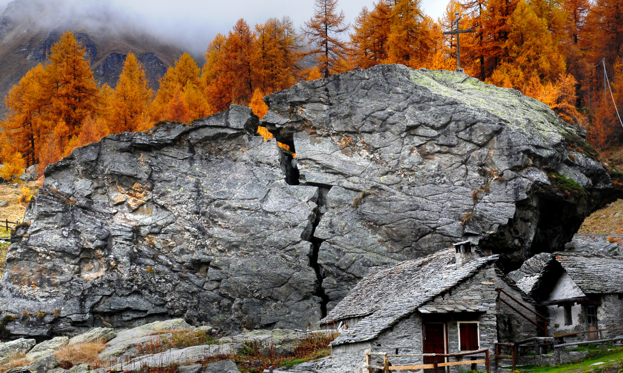 камень, скала, трещина