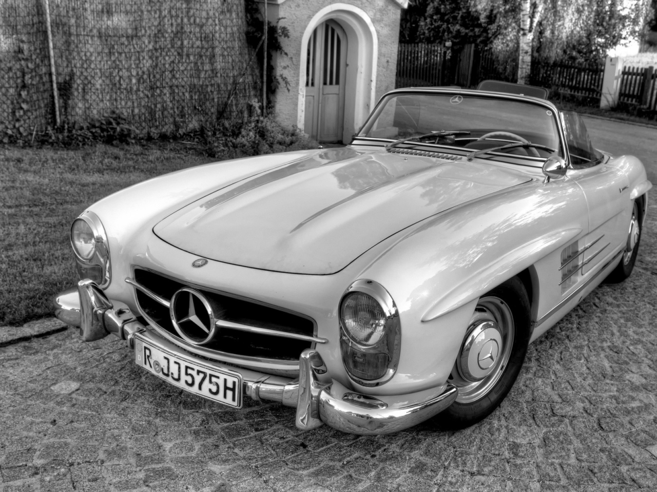 mersedes benz, retro