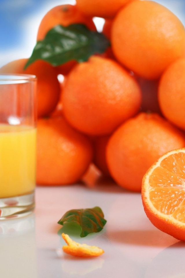 апельсины, цитрусовые, сок