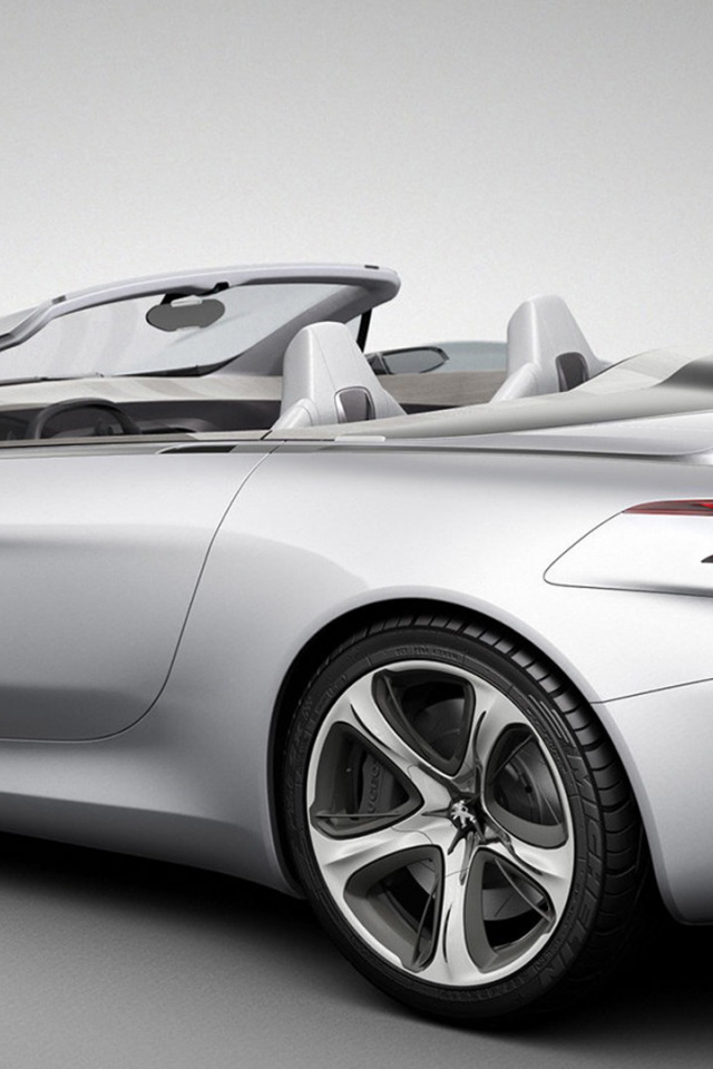 auto, peugeot cabriolet, concept