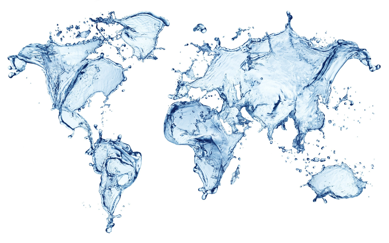 абстракция, карта, мир, вода