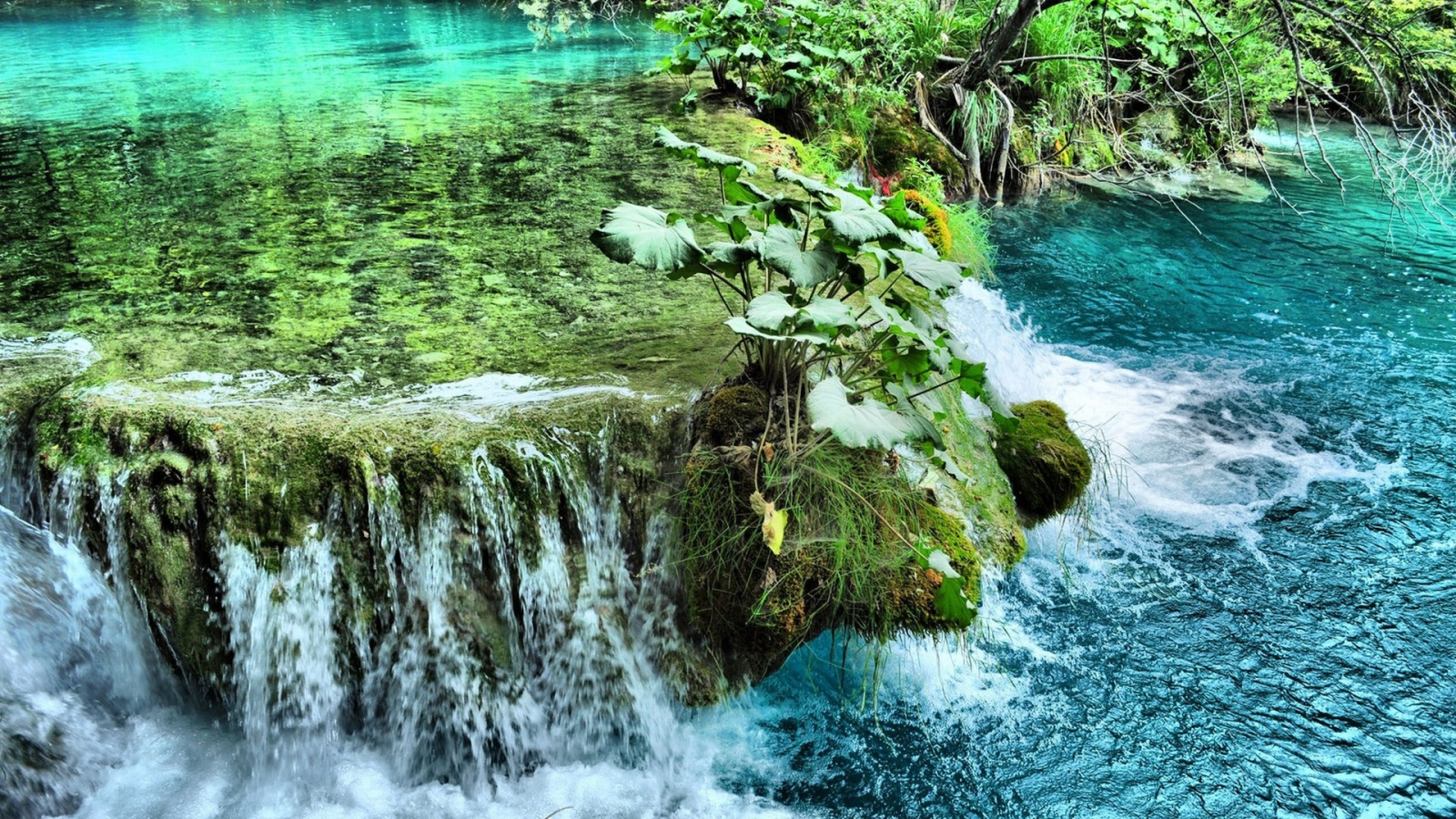 water, waterfall