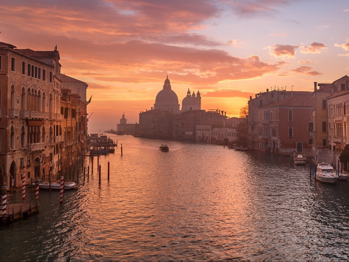 венеция, италия, канал