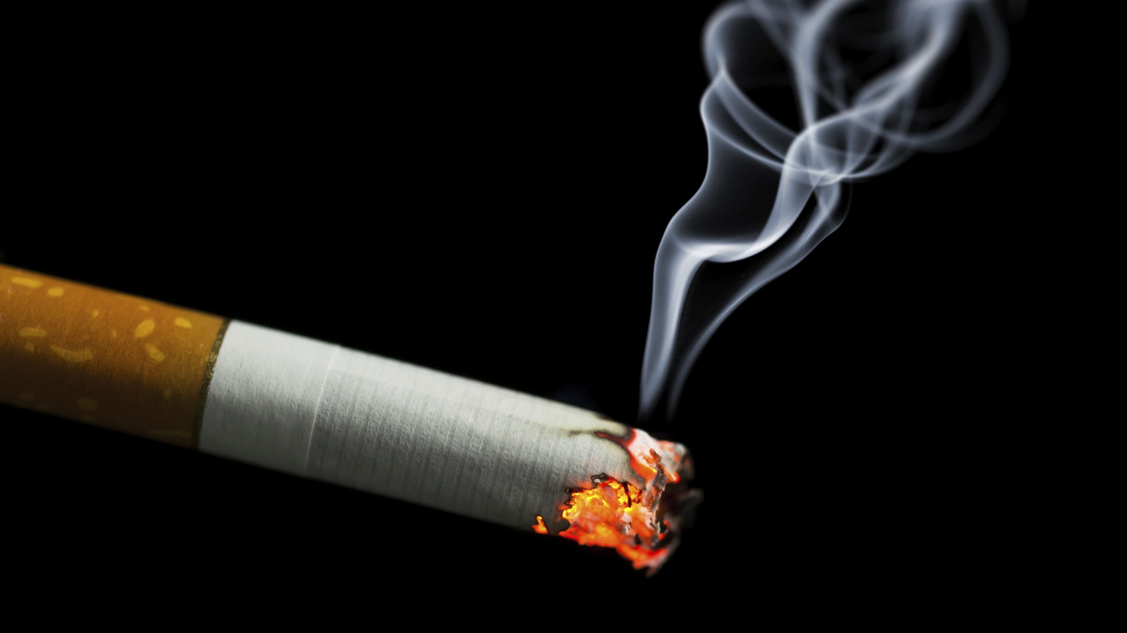 сигарета, дым, пепел