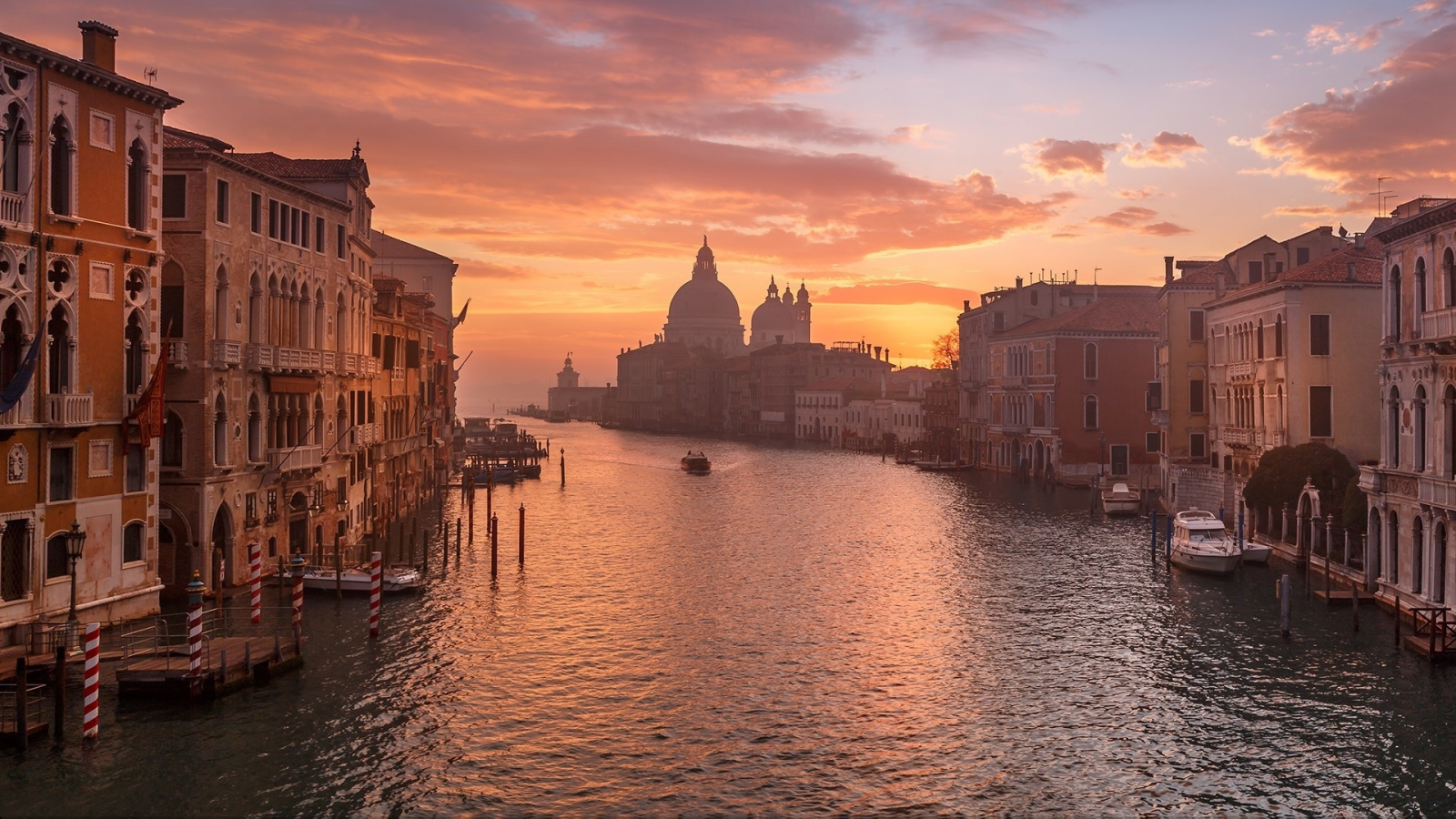 венеция, италия, канал
