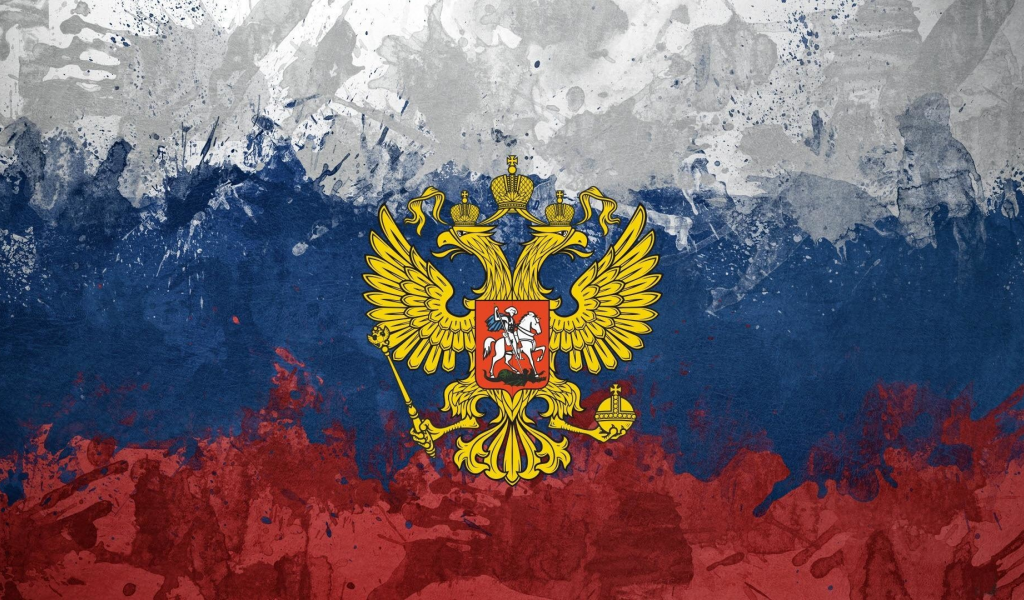 россия, флаг, герб