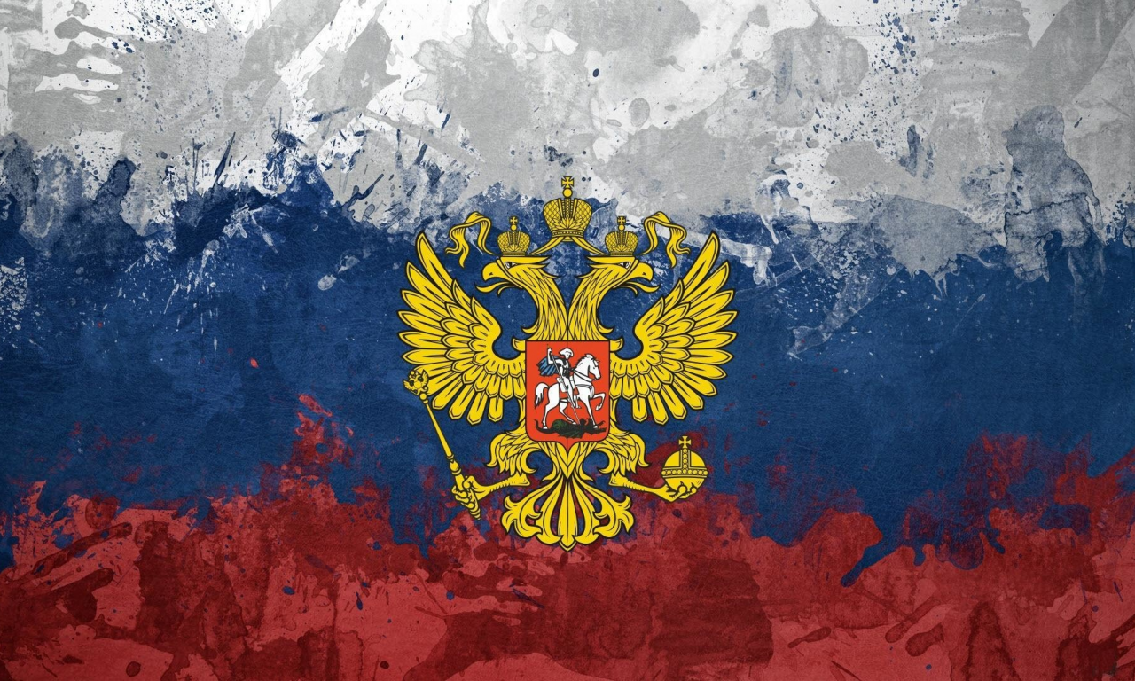 россия, флаг, герб