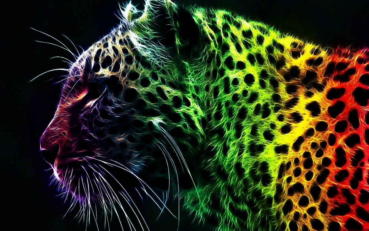 леопард, оскал, хищник