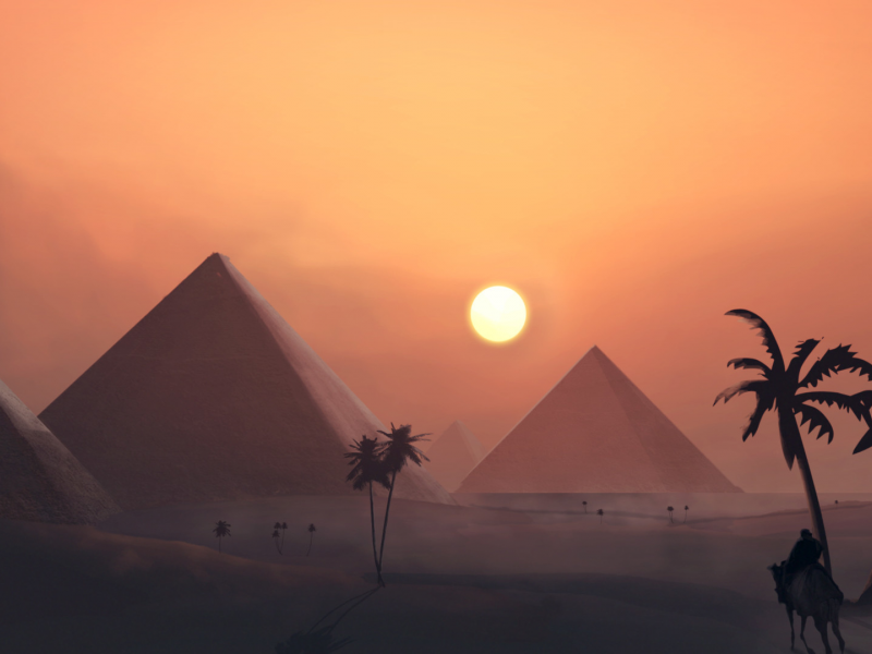 пирамиды, египет