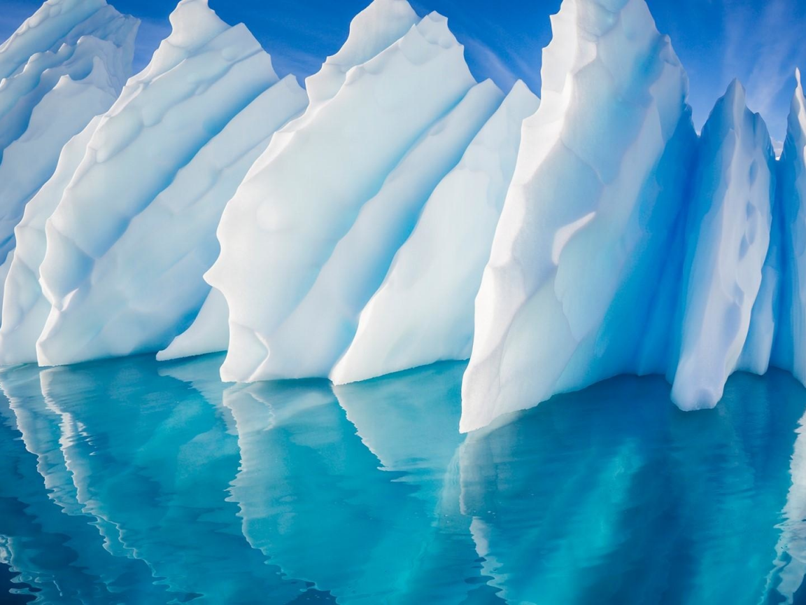 природа, лёд, море, айсберг, антарктида