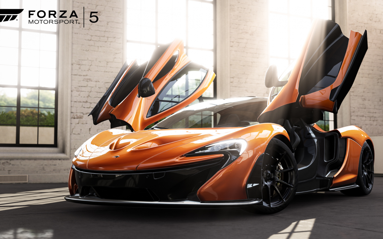 автомобиль, forza 5, mclaren