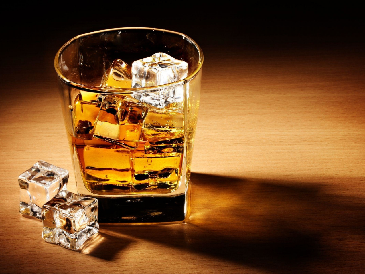 стакан, бокал, виски, whiskey, лёд