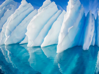 природа, лёд, море, айсберг, антарктида